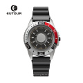 EUTOUR E025 New innovative magnetic metal multi-function men's watch fashion sports quartz watch simple strap pilot